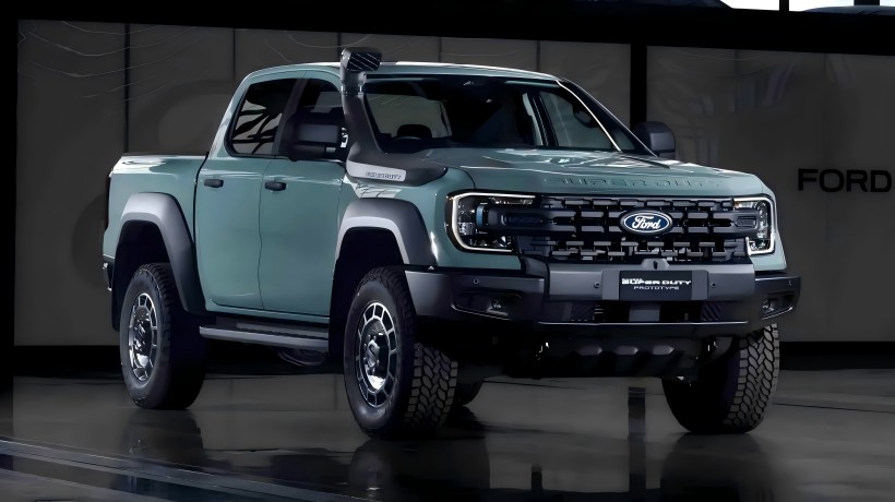 عملکرد خارج از جاده/ظرفیت بکسل افزایش یافته! تصاویر رسمی فورد رنجر Super Duty منتشر شد